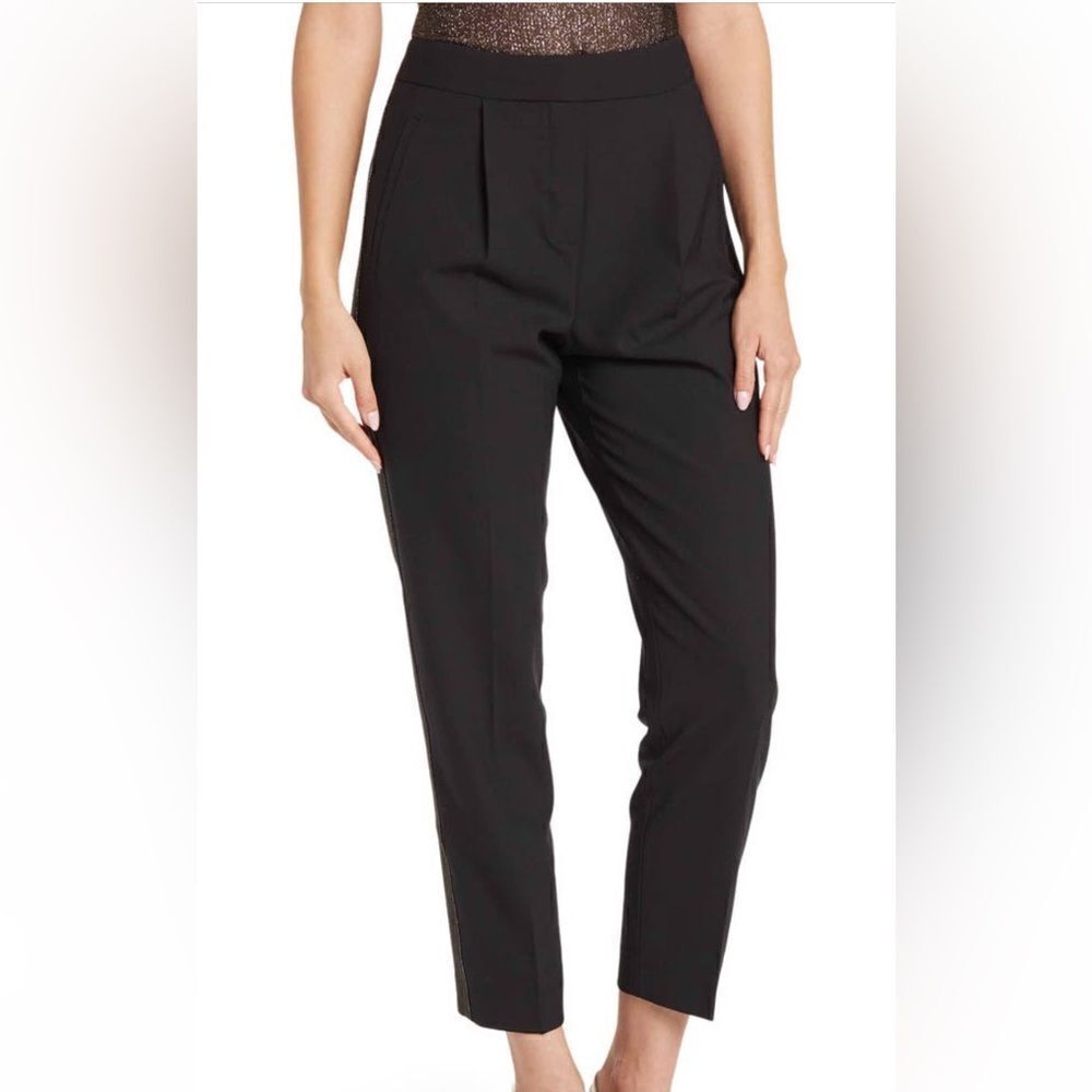 Reiss Jay Tuxedo Stripe Jogger Pants